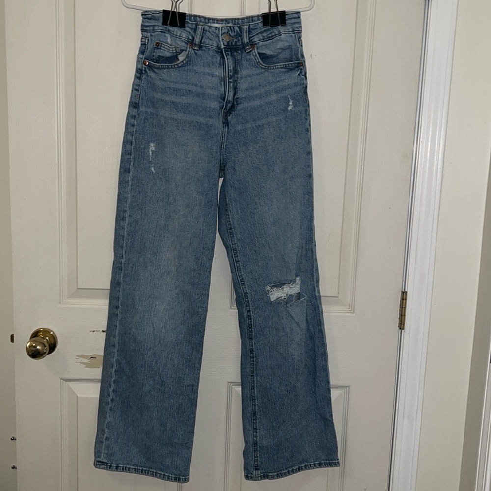 H&M High-rise Jeans